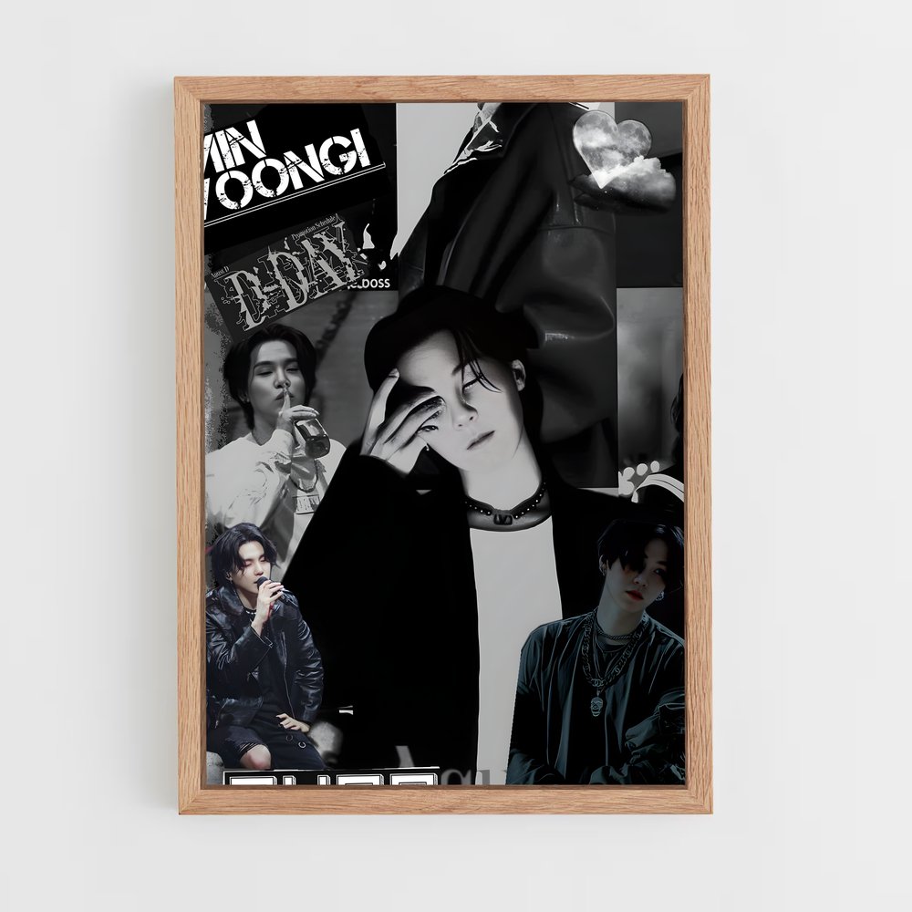 ap-suga bts-8 cadre Bois clair
