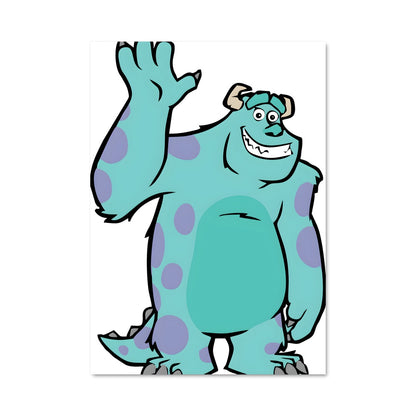 Poster Sulley le Monstre Joyeux