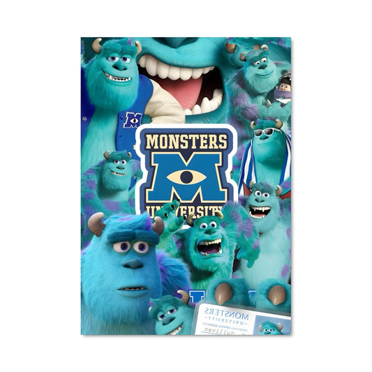 Poster Monstres & Compagnie