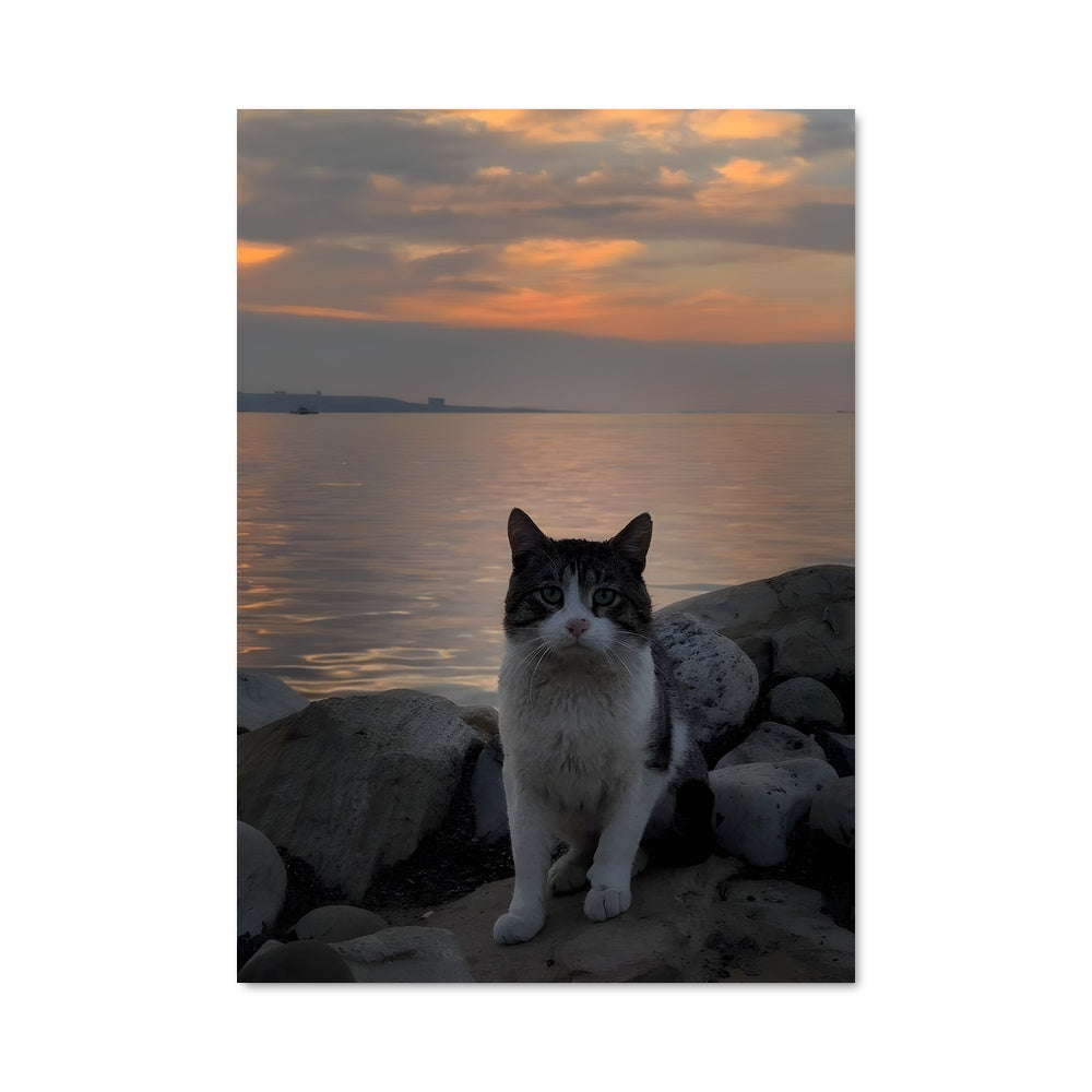 Poster Chat des Rochers