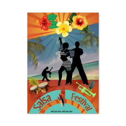 Poster Fiesta Bachata