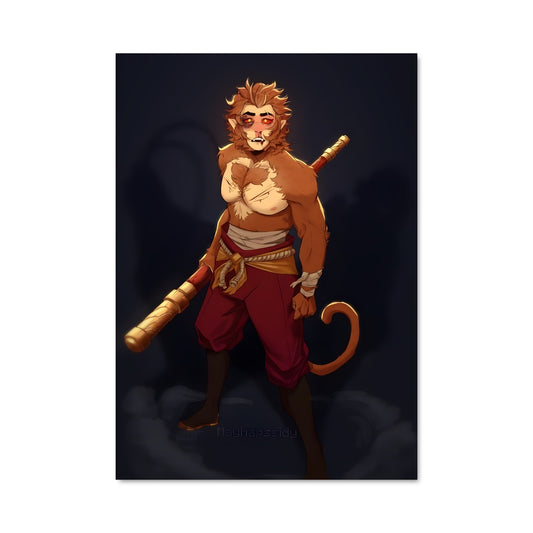 Poster Le Chat Guerrier