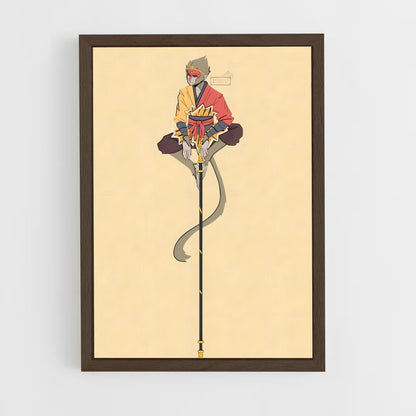 ap-sun wukong-7 cadre Bois foncé