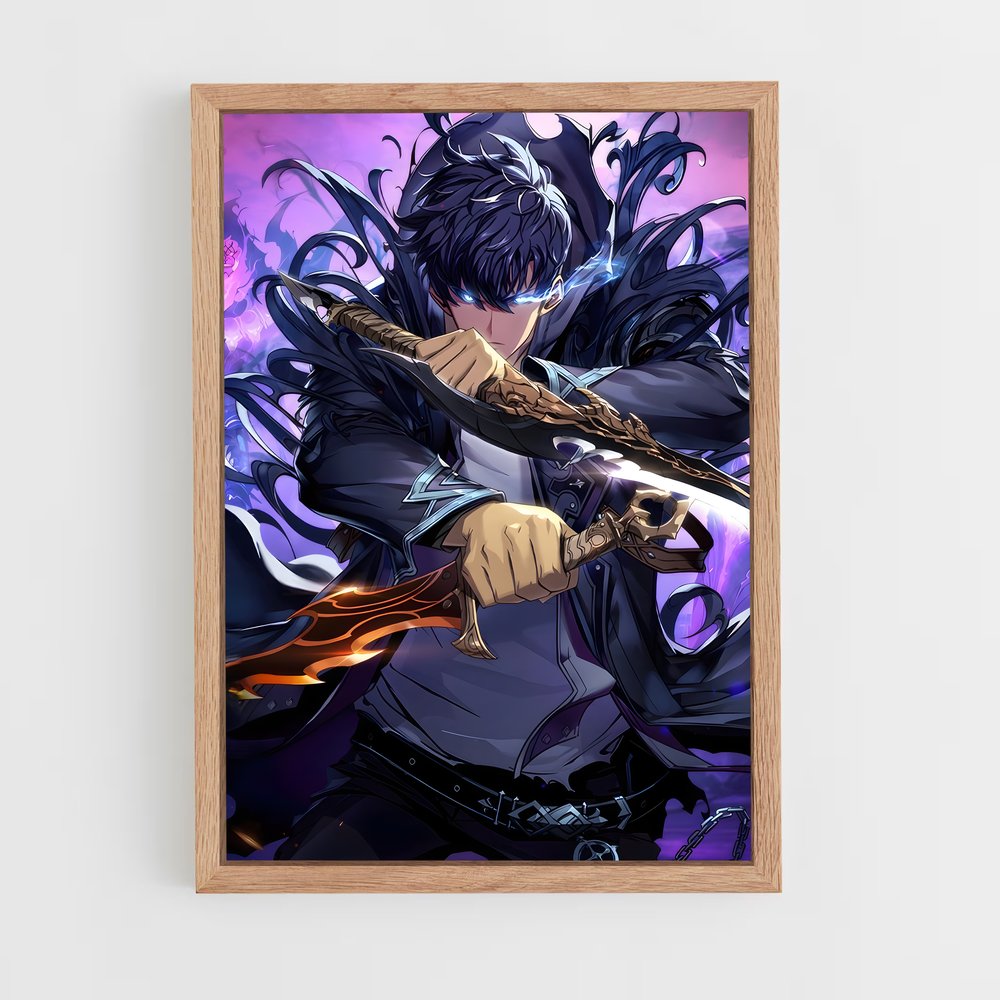 ap-sung jin woo-8 cadre Bois clair