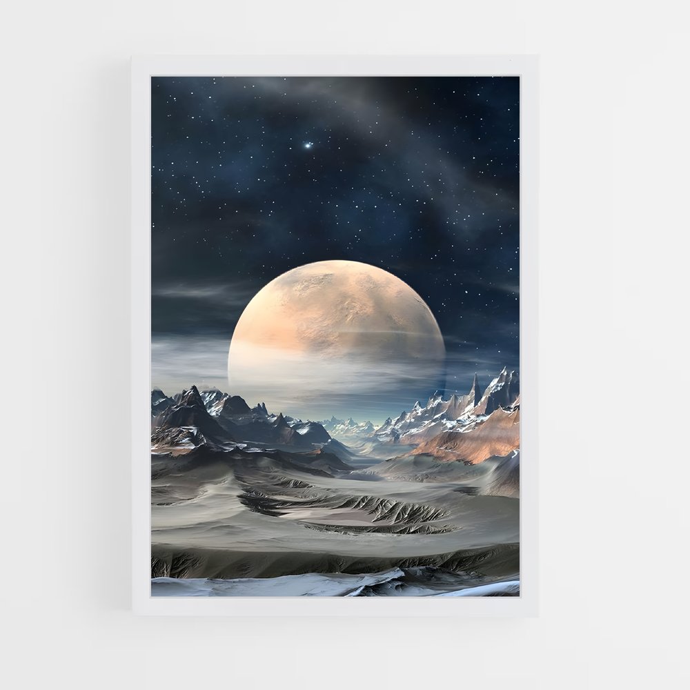 ap-super earth-1 cadre Blanc