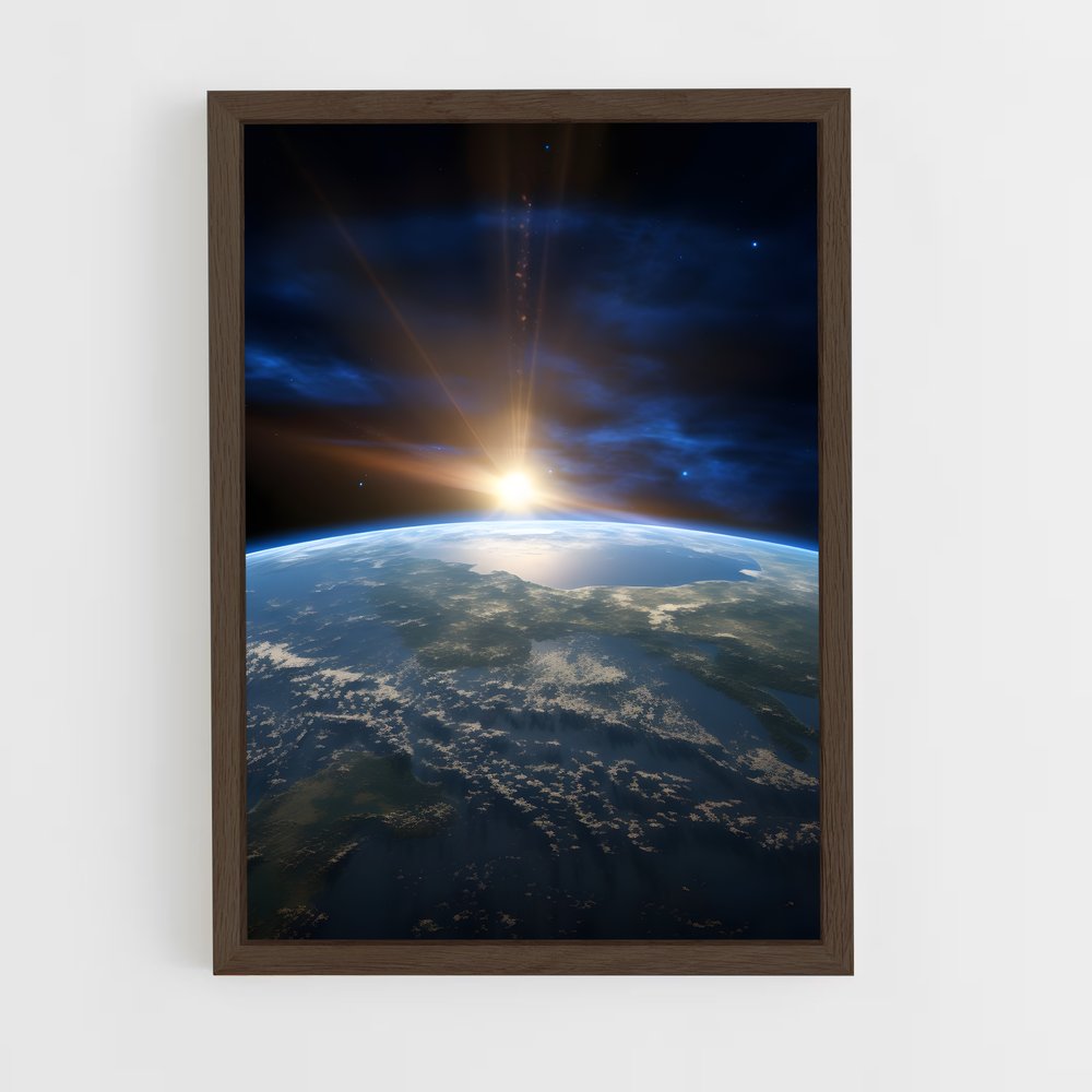 ap-super earth-7 cadre Bois foncé