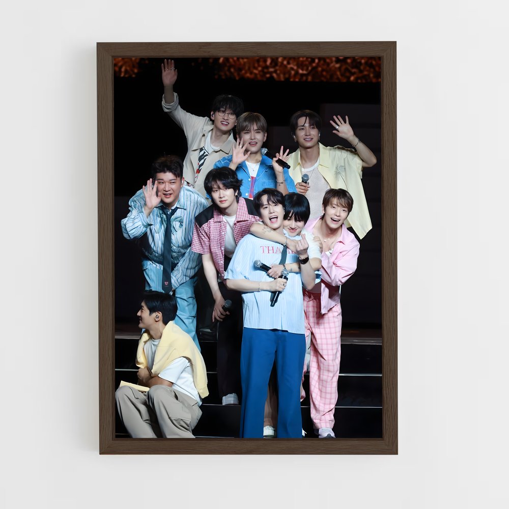 ap-super junior-1 cadre Bois foncé