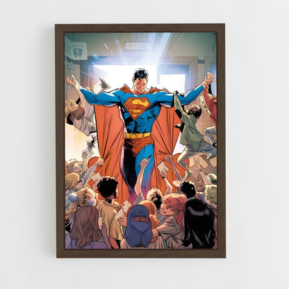 ap-superman-1 cadre Bois foncé