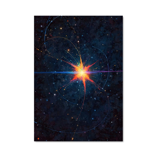 Poster Étoile Supernova