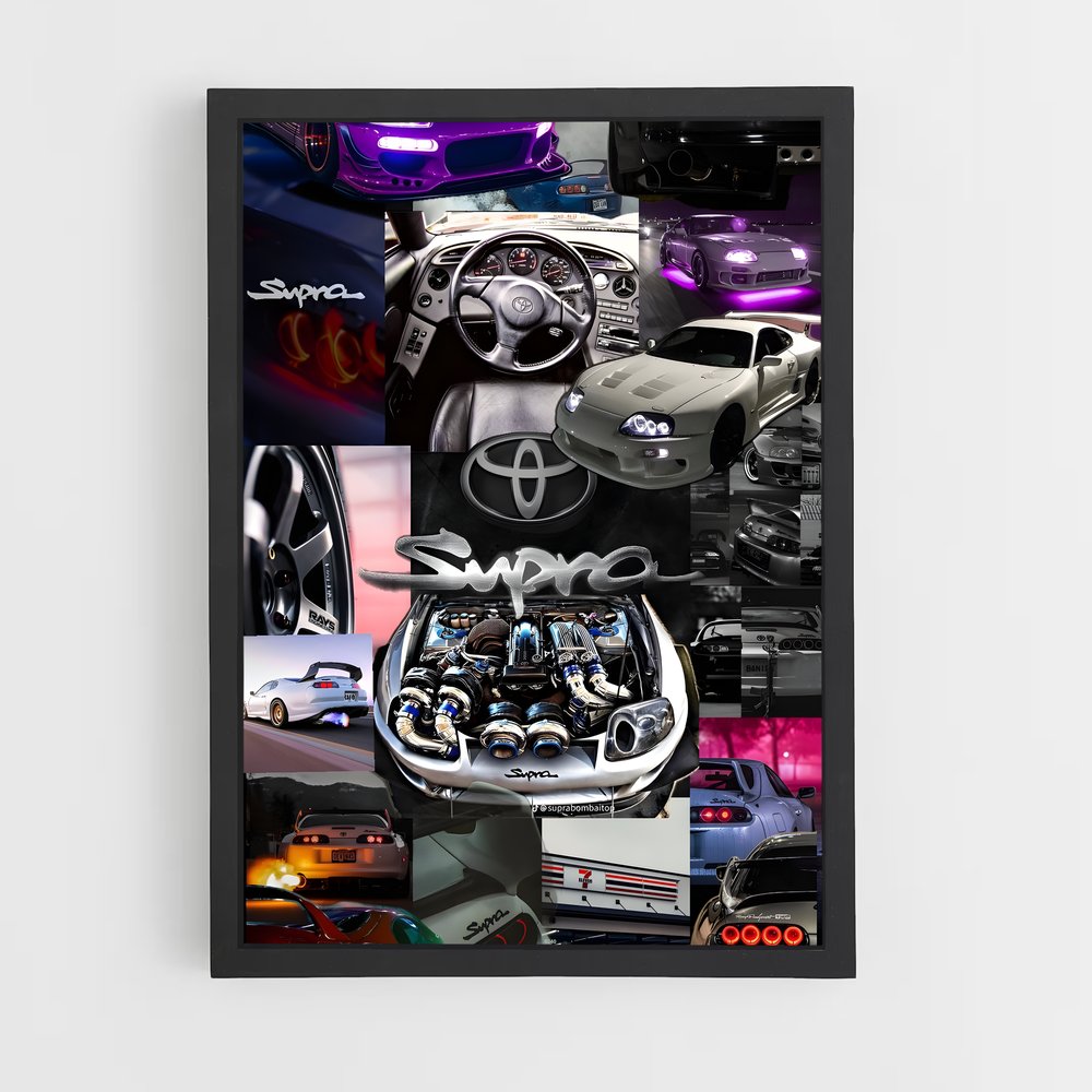ap-supra mk4-6 cadre Noir