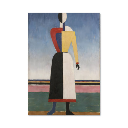 Poster La Femme en Jaune