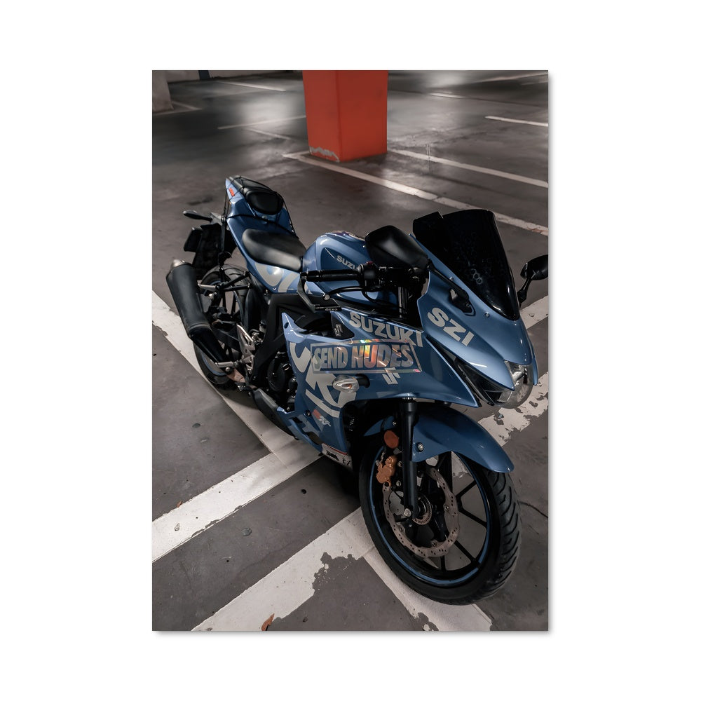Poster Suzuki moto 82715