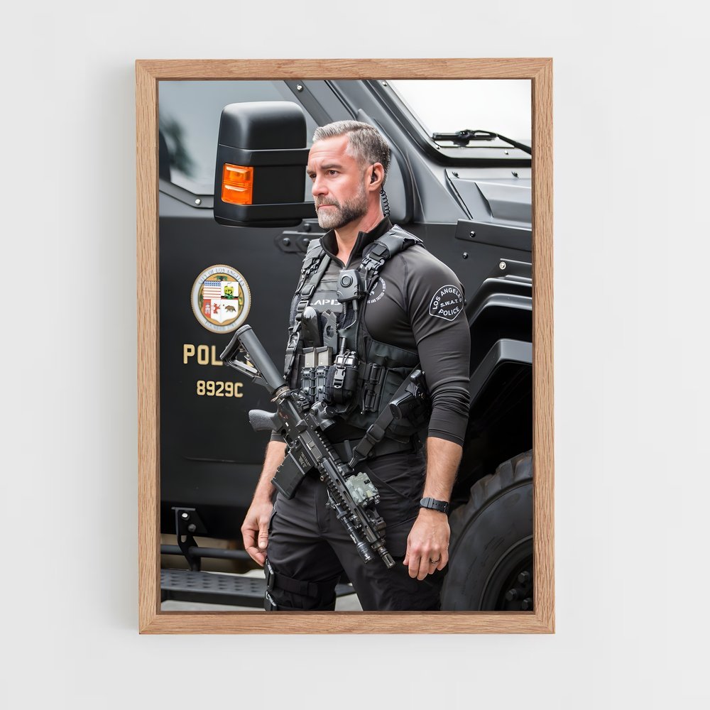 ap-swat truck-1 cadre Bois clair