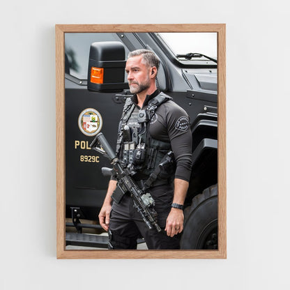 ap-swat truck-1 cadre Bois clair