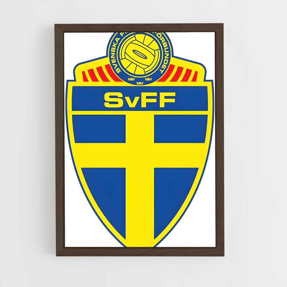 ap-sweden national football team-2 cadre Bois foncé