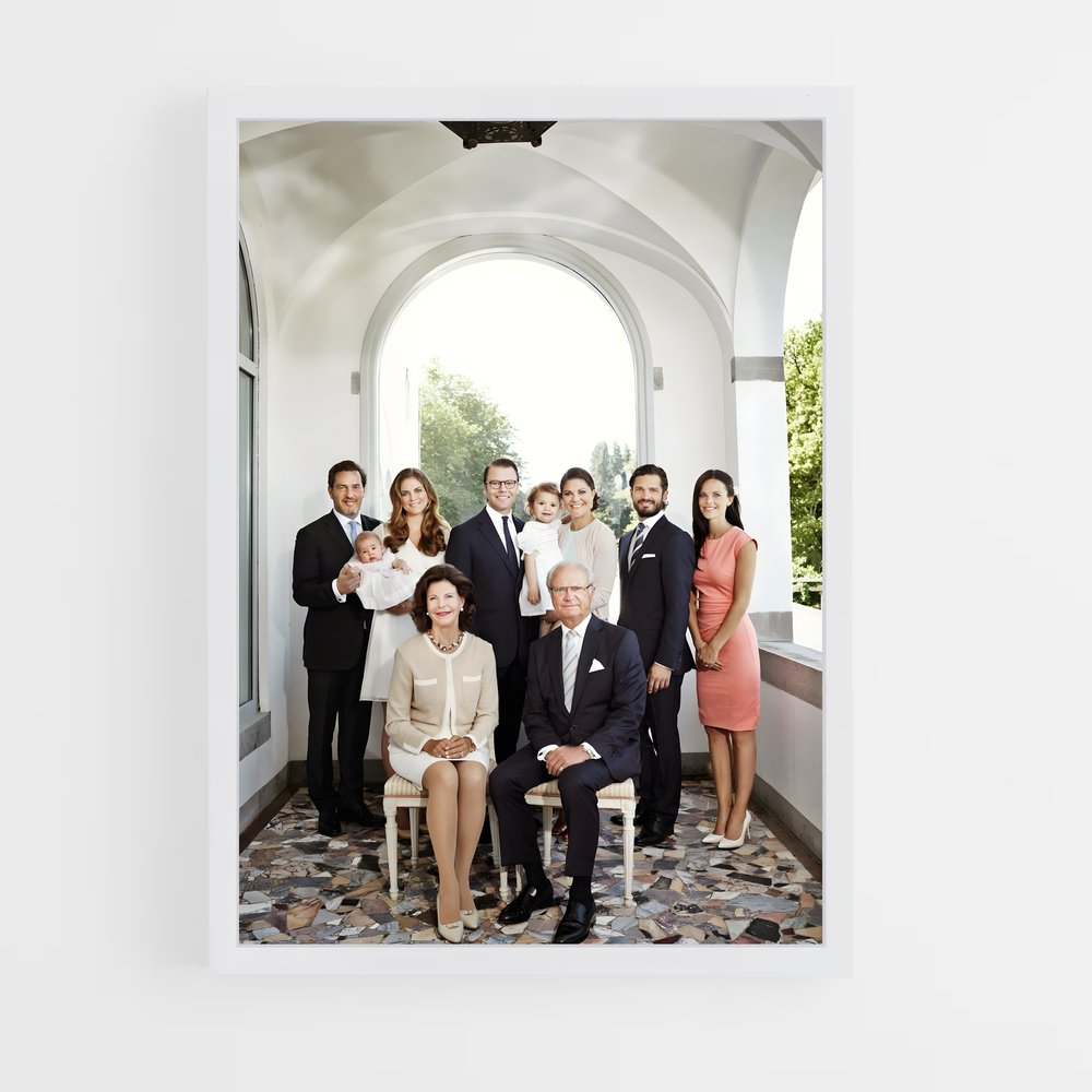 ap-swedish royal family-3 cadre Blanc
