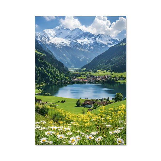 Poster Reflets Alpins