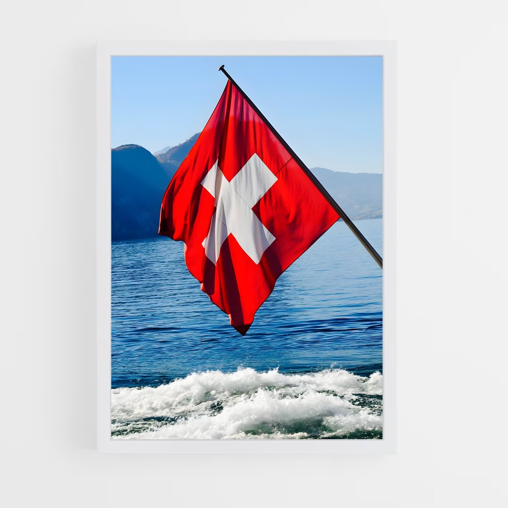 ap-switzerland flag-5 cadre Blanc