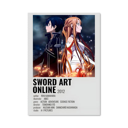Poster Ainz vs Kirito