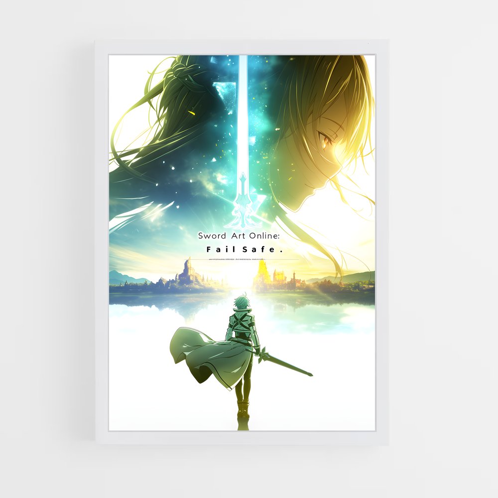 ap-sword art online-11 cadre Blanc