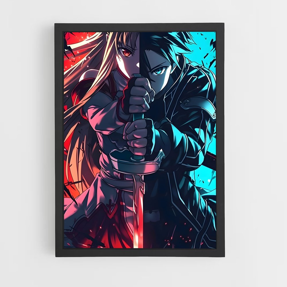 ap-sword art online-12 cadre Noir
