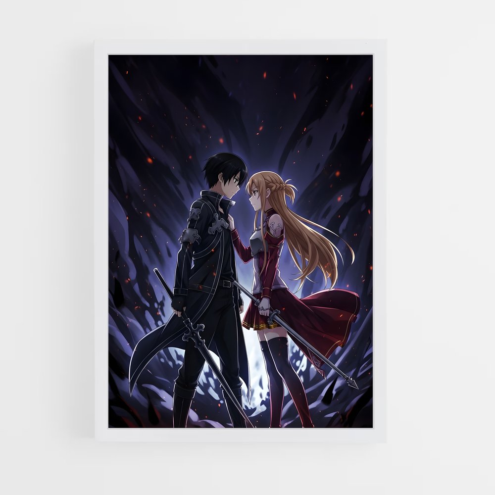 ap-sword art online-13 cadre Blanc