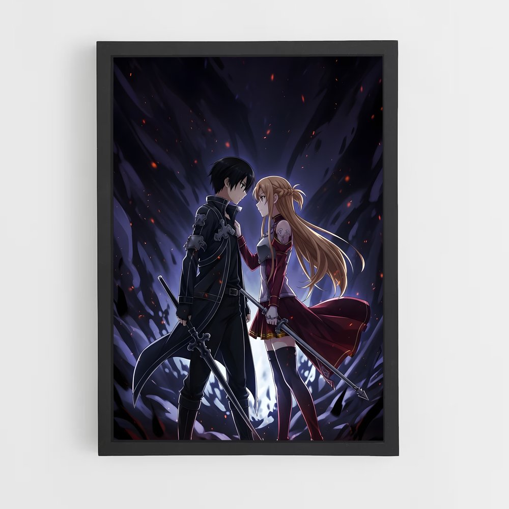 ap-sword art online-13 cadre Noir