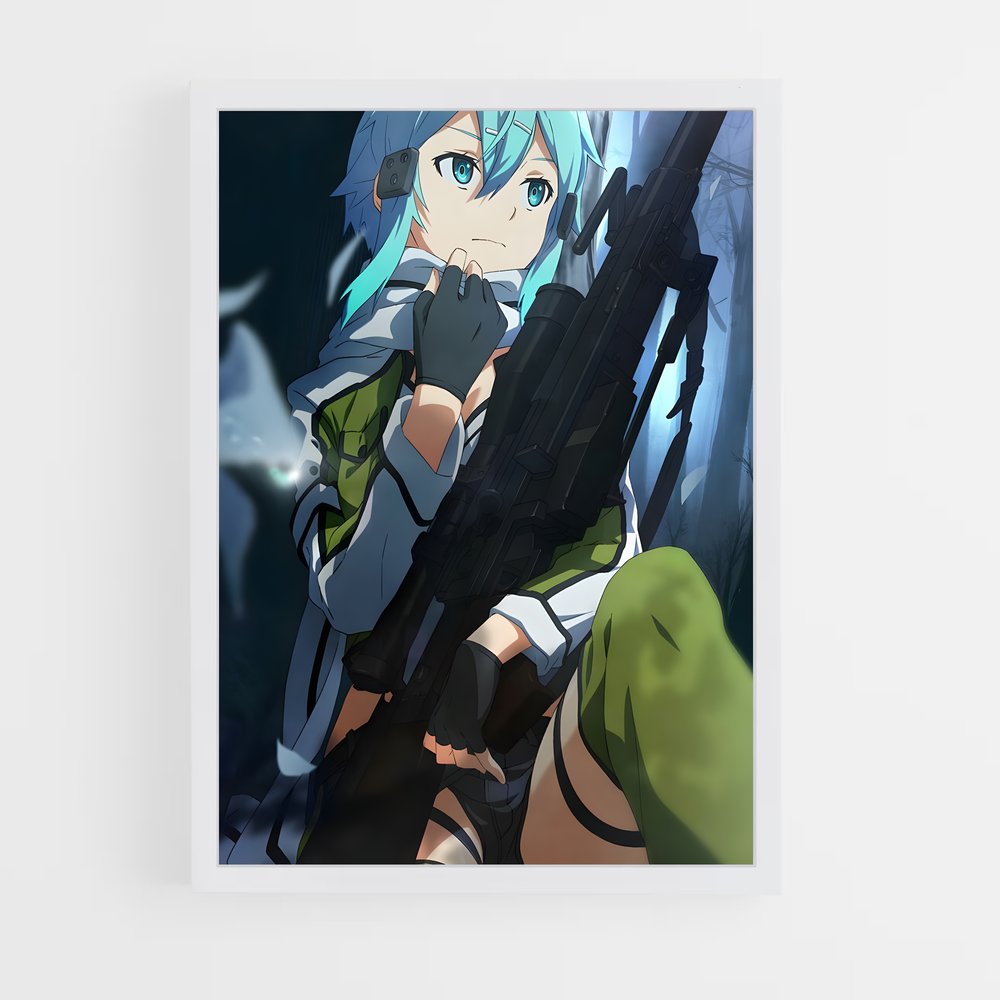 ap-sword art online-14 cadre Blanc
