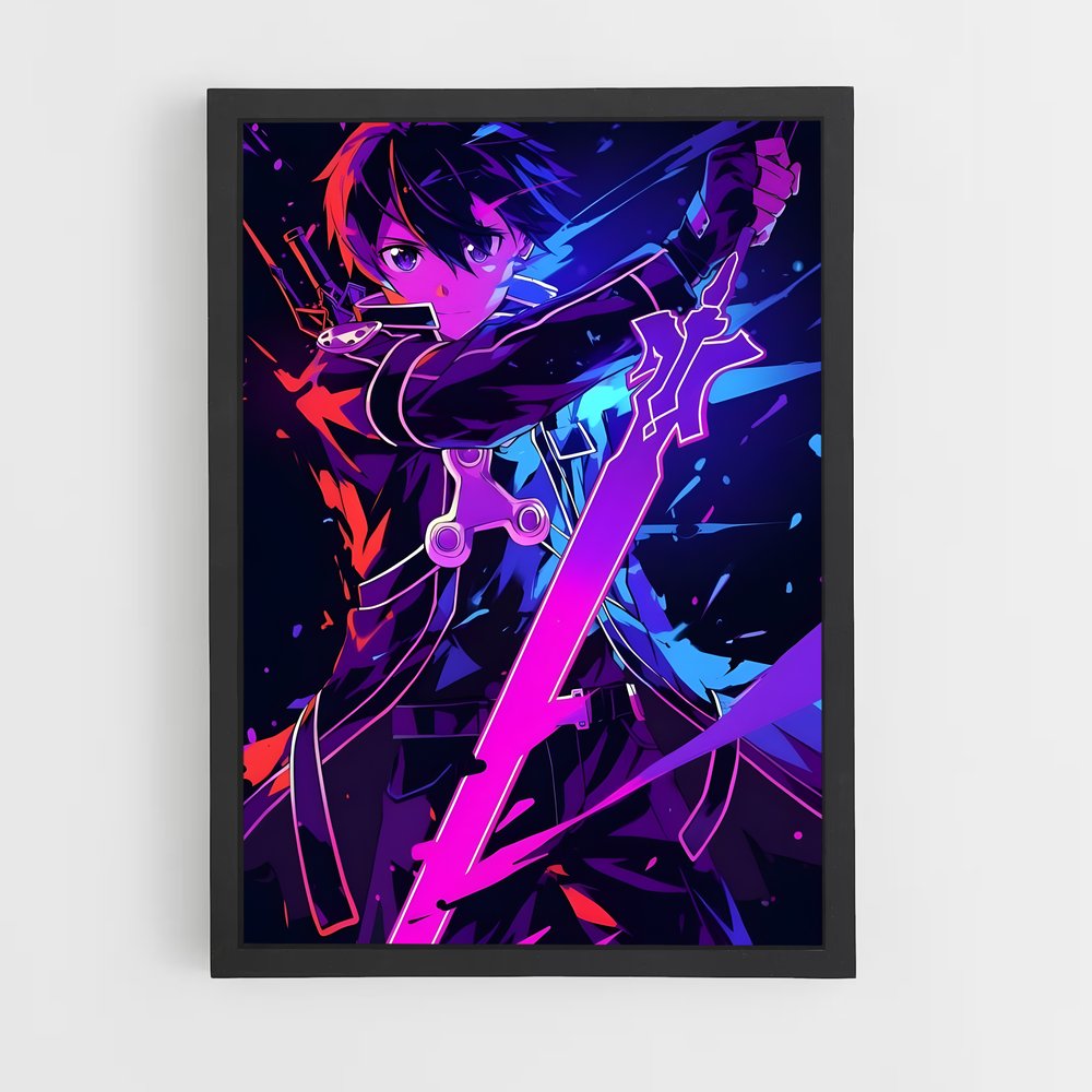 ap-sword art online-19 cadre Noir