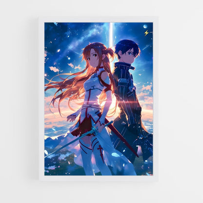 ap-sword art online-2 cadre Blanc