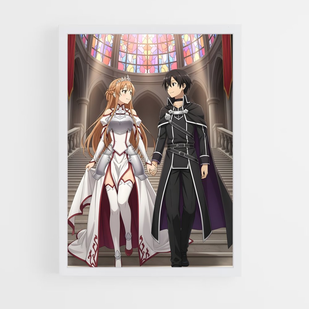 ap-sword art online-5 cadre Blanc