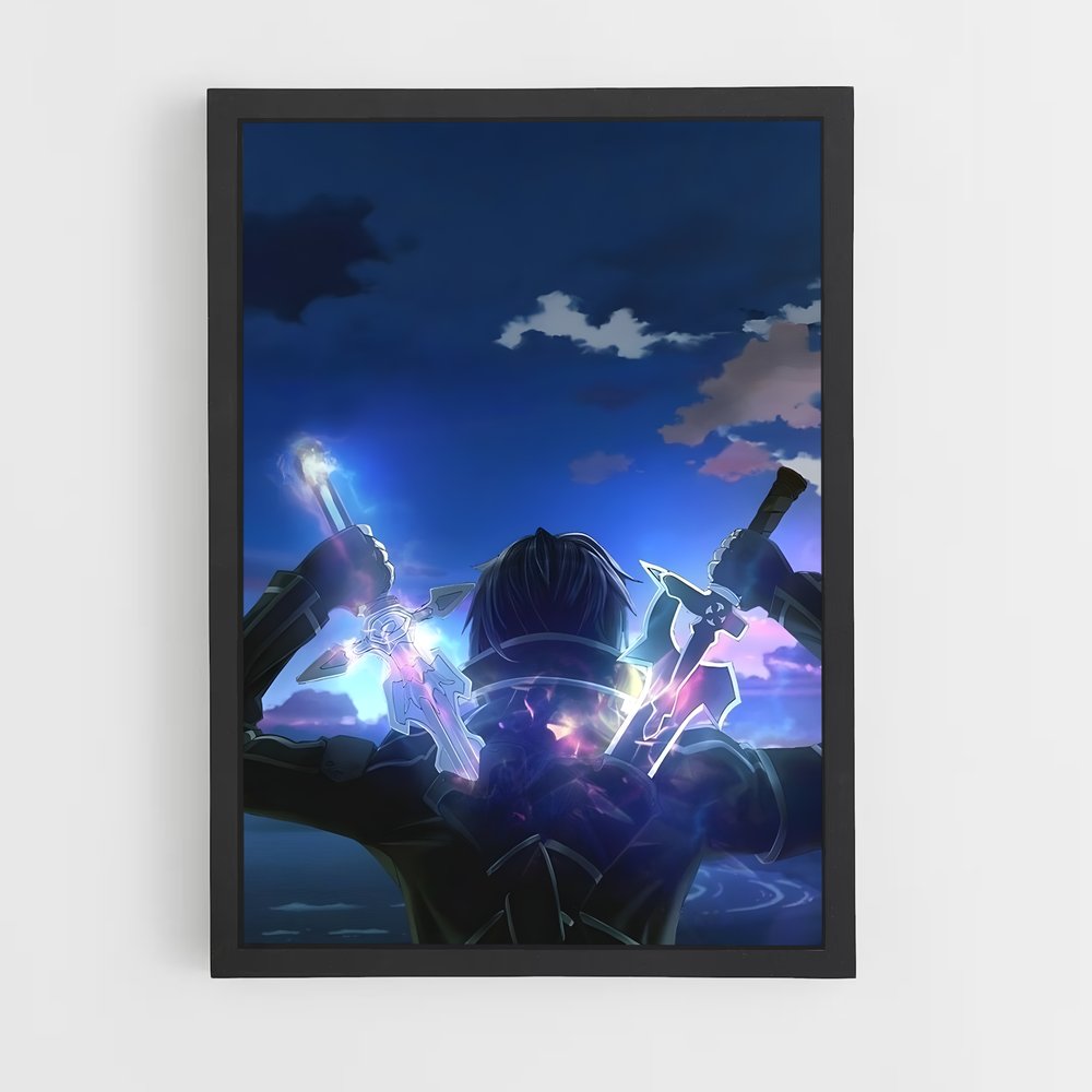 ap-sword art online-7 cadre Noir