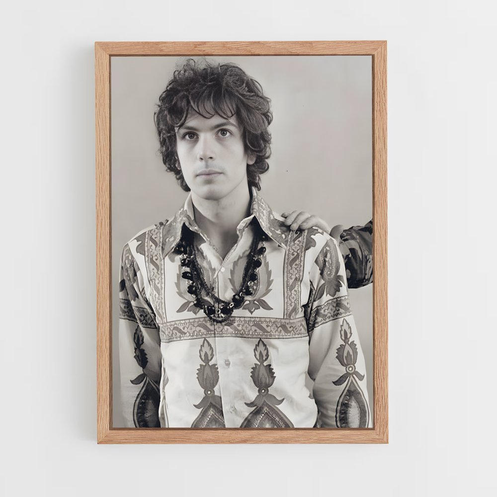 ap-syd barrett-3 cadre Bois clair