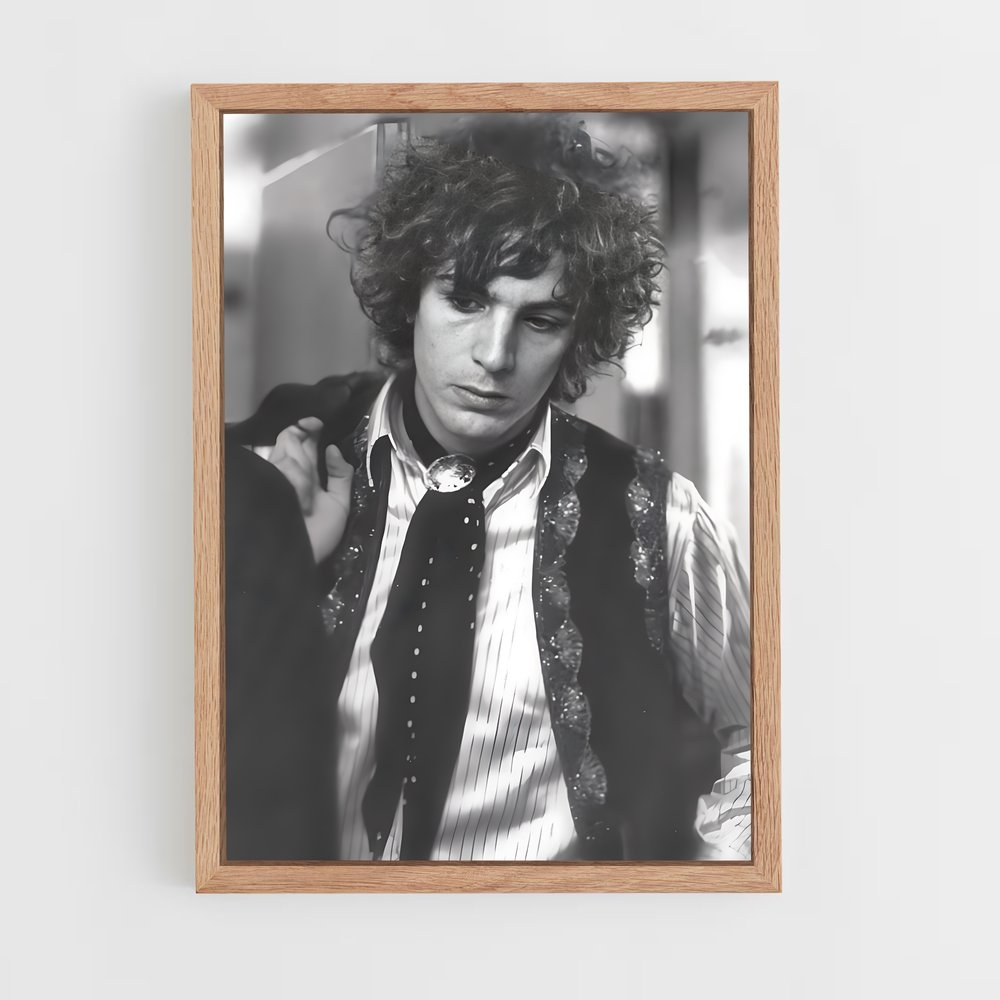ap-syd barrett-8 cadre Bois clair