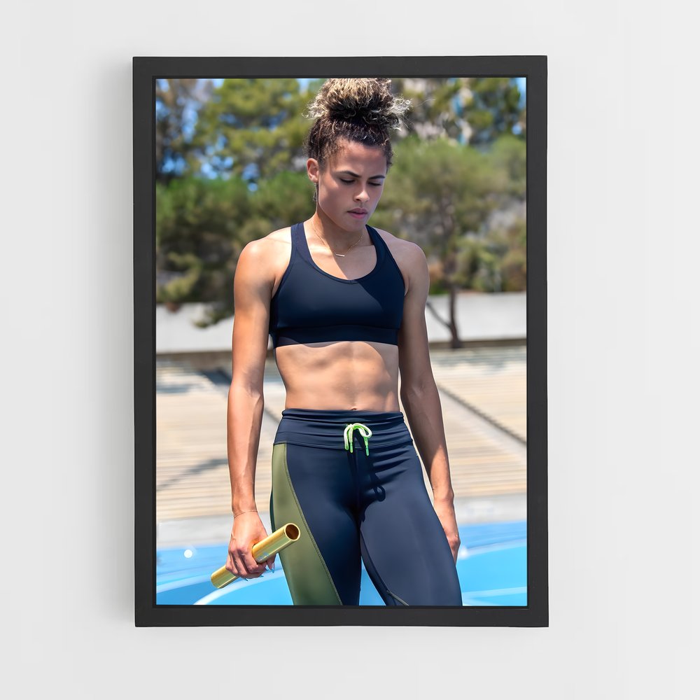 ap-sydney mclaughlin-levrone-4 cadre Noir