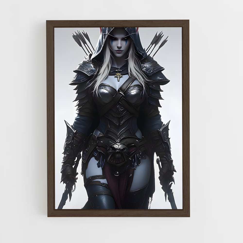 ap-sylvanas-3 cadre Bois foncé