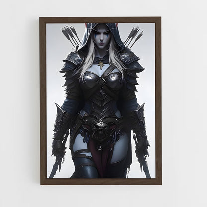 ap-sylvanas-3 cadre Bois foncé