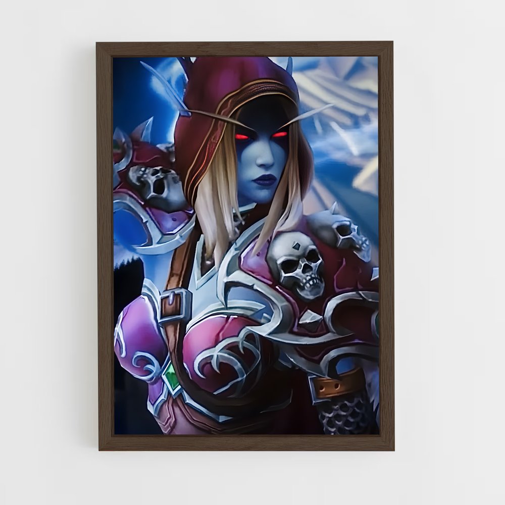 ap-sylvanas-4 cadre Bois foncé
