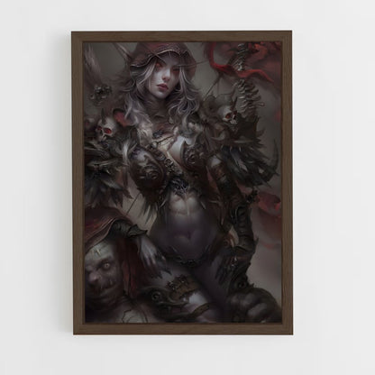ap-sylvanas-5 cadre Bois foncé