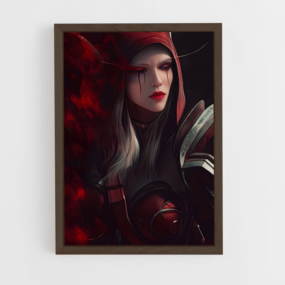 ap-sylvanas-7 cadre Bois foncé