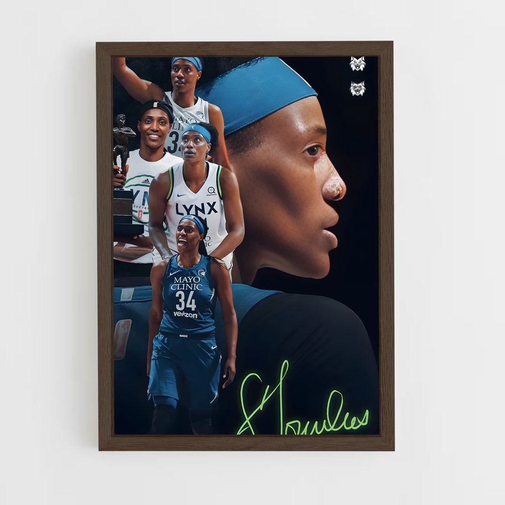 ap-sylvia fowles-2 cadre Bois foncé