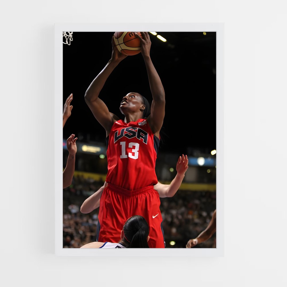 ap-sylvia fowles-3 cadre Blanc