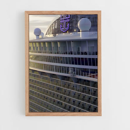 ap-symphony of the seas-2 cadre Bois clair