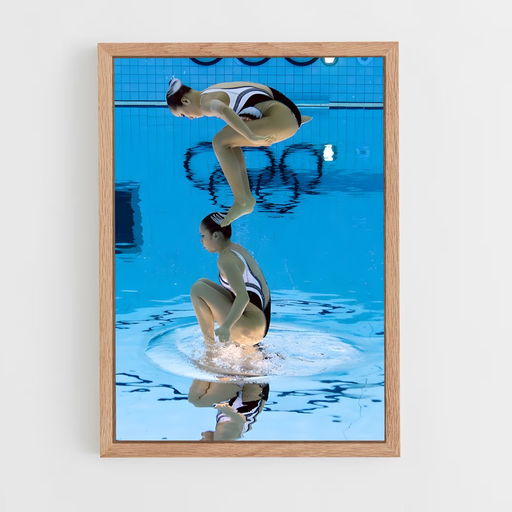 ap-synchronized diving-4 cadre Bois clair