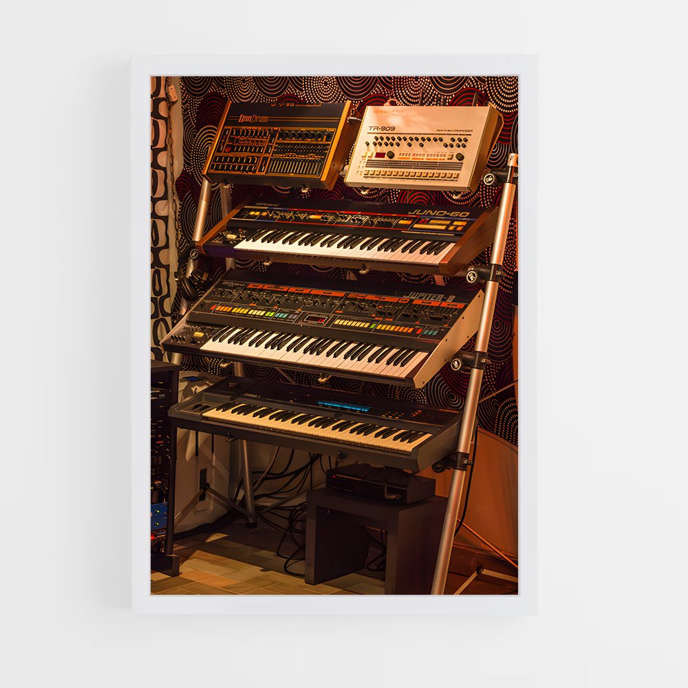 ap-synthesizer-5 cadre Blanc