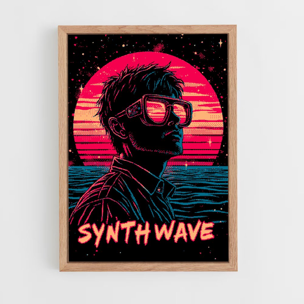 ap-synthwave-4 cadre Bois clair