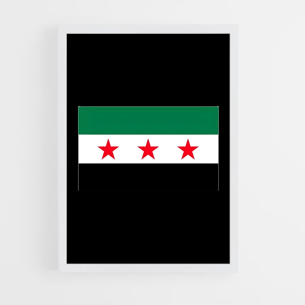 ap-syria flag-2 cadre Blanc