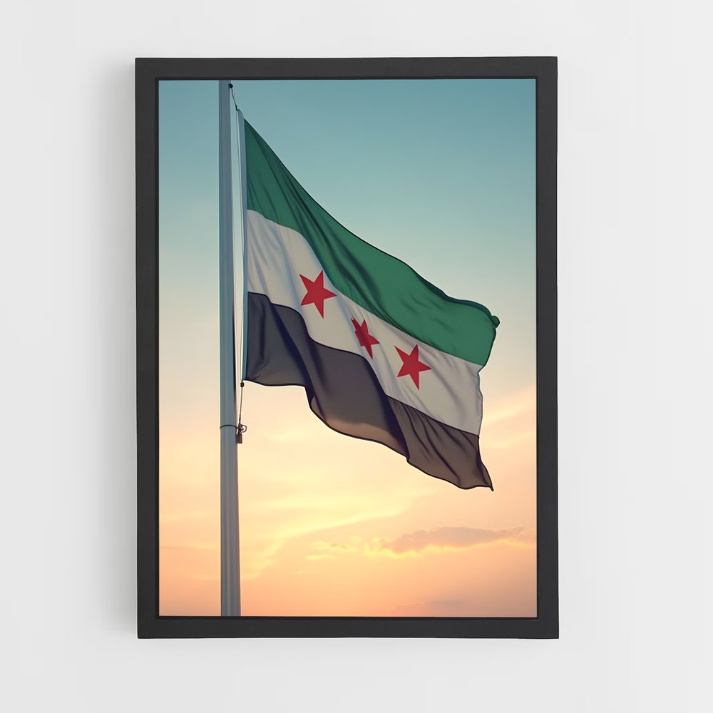 ap-syria flag-7 cadre Noir