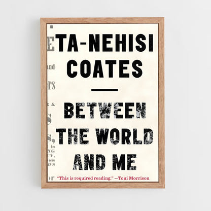 ap-ta nehisi coates-4 cadre Bois clair