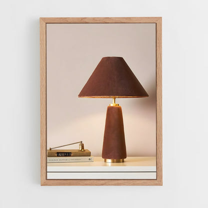 ap-table lamp-5 cadre Bois clair